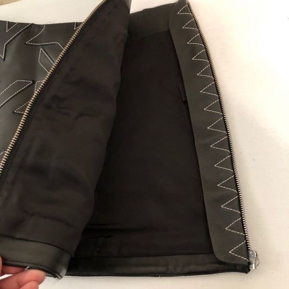 Helmut Lang leather mini skirt - Picture 10 of 14